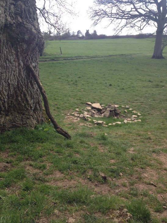 Stones at source of Thames